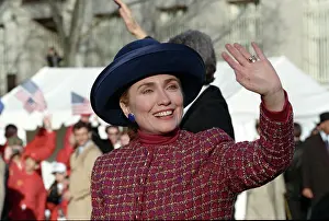 Inauguration: Bill Clinton - Hillary Clinton - Presidential Inauguration
