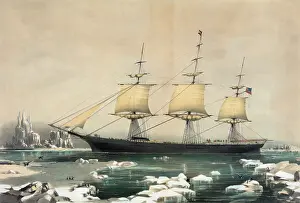 Clippers: Clipper ship Red Jacket: In the ice off Cape Horn