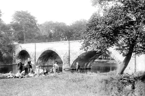 Clitheroe: Clitheroe, Brungerley Bridge 1894