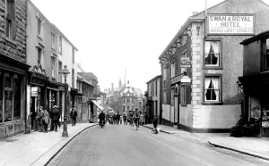 Clitheroe: Clitheroe, Castle Street 1921