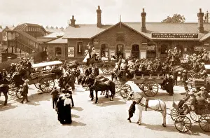 Clitheroe: Clitheroe Railway Station Victorian period
