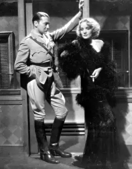 Sternberg: Clive Brook and Marlene Dietrich from Shanghai Express