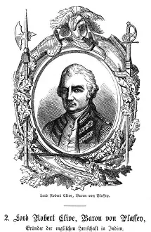 Plassey: Clive, Robert, 29.9.1725 - 22.11.1774, British