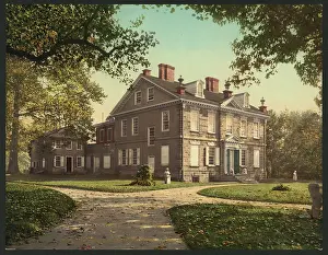 C1900: Cliveden, the Chew Mansion, Germantown