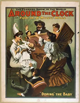 C1907: Around the clock, or Fun in a music hall the funniest show i