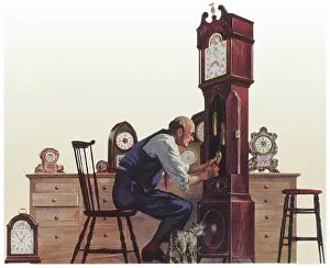 Adjustment: Clock Maker at Work