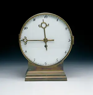 Clockface: Clock with round clockface