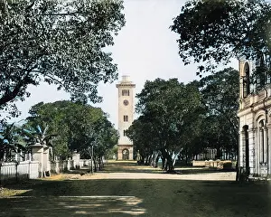 Colombo: Clock Tower, Colombo, Ceylon (Sri Lanka)