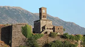 Gjirokaster: Clock Tower, Gjirokastra Castle, Gjirokastra, Albania