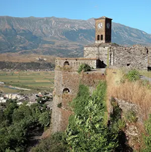 Gjirokaster: Clock Tower, Gjirokastra Castle, Gjirokastra, Albania