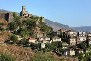 Gjirokaster: Clock Tower, Gjirokastra Castle, Gjirokastra, Albania