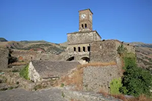 Gjirokaster: Clock Tower, Gjirokastra Castle, Gjirokastra, Albania