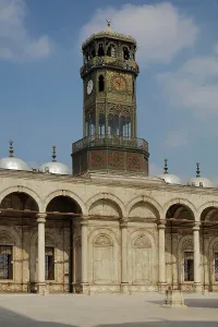 Yusuf: Clock tower, Great Mosque of Muhammad Ali Pasha, Cairo