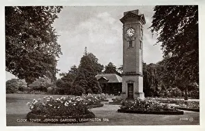 Warwick: Clock Tower, Jephson Gardens, Warwickshire