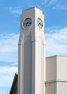 Issac: Clock tower, Le Castel Heritage, Marseilles