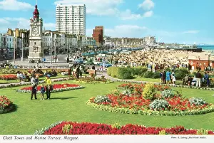 Clocktower: Clock Tower and Marine Terrace, Margate, Kent
