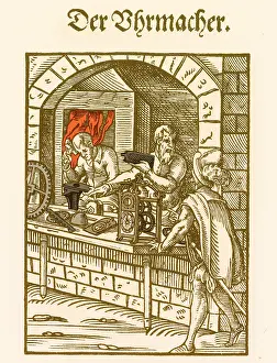 Middles: Clockmaker, Medieval Tradesman