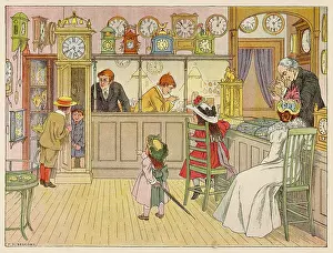 Watchmaker: Clockmakers Shop - 1899