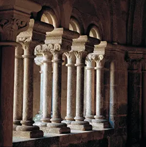 Zwettl: Cloiser with diffrent capital shapes