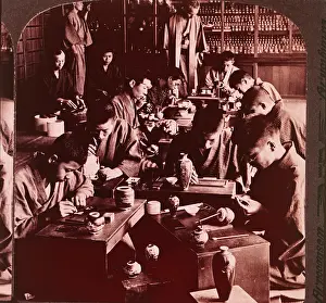 Cloisonne: Cloisonne Workers, Kyoto, Japan
