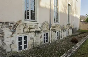 1021: Cloister, Abbaye Saint Nicolas, Angers, Maine-et-Loire