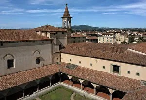 Convento: Cloister, Convent of St Mark, Florence, Tuscany, Italy