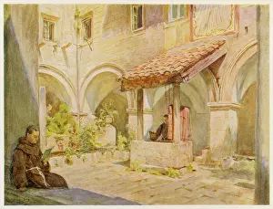 Ragusa: CLOISTER, DUBROVNIK