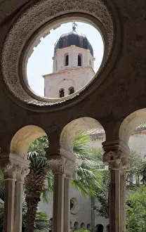 Brajkov: Cloister, Franciscan monastery, Old Town, Dubrovnik, Croatia