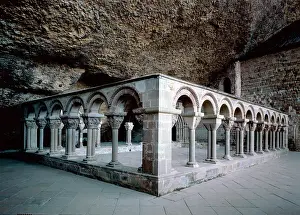 Jaca: The cloisters of the Monastery