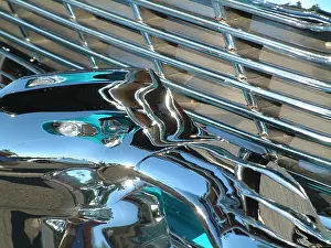 Mor001: Close Up Of 1956 Belair Chrome