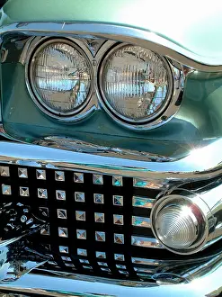 Mor001: Close Up Of 1958 Buick Roadmaster