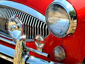 Mor001: Close Up Of 1965 Austin Healey