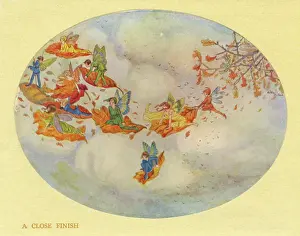 Fairies: A Close Finish by Hilda T Miller