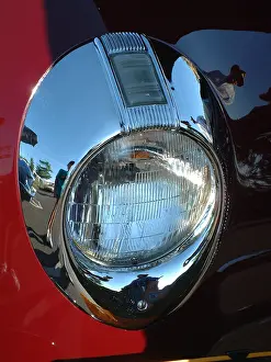 Mor001: Close Up Of Ford Headlight