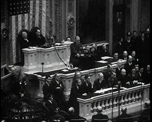 Dais: A Close Up of Franklin Delano Roosevelt, the