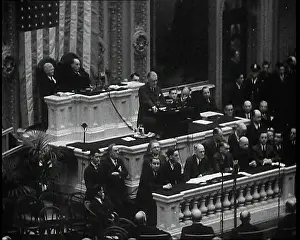 Dais: A Close Up of Franklin Delano Roosevelt, the