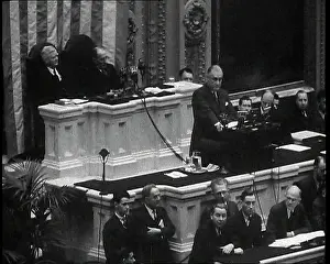 Dais: A Close Up of Franklin Delano Roosevelt, the