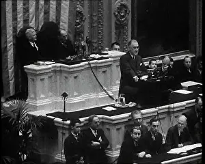 Dais: A Close Up of Franklin Delano Roosevelt, the