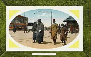 Burka: Close to the Galata Bridge - Constantinople