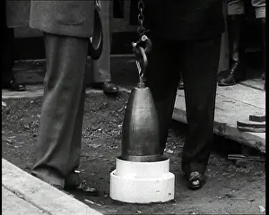Lowered: Close Up on the Lower Half of Two British Men