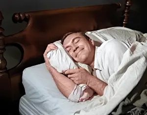 Sublime: Close-Up of Smiling Man Sleeping Peacefully in