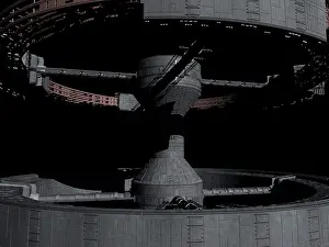 Module: Close-up of space station from 2001: A Space Odyssey