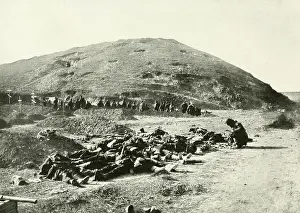 Dead Bodies: A close view of 203 Metre Hill from the Russian