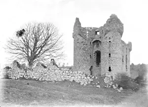 Fermanagh: Close in view of Monea Castle, Fermanagh
