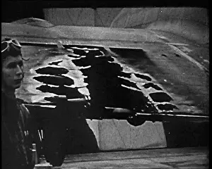 Structural: Close View Of Structural Damage To A Lancaster