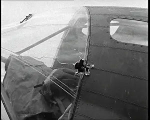 Structural: Close View Of Structural Damage To A Lancaster