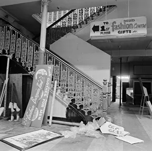 Slump: Closed down shop