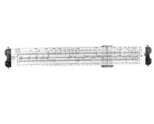 Camerique: Closeup of Slide Rule