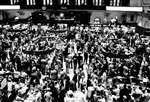 Securities: Closing time on the trading floor of the ?