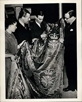 Damask: Cloth of Gold woven for Coronation
